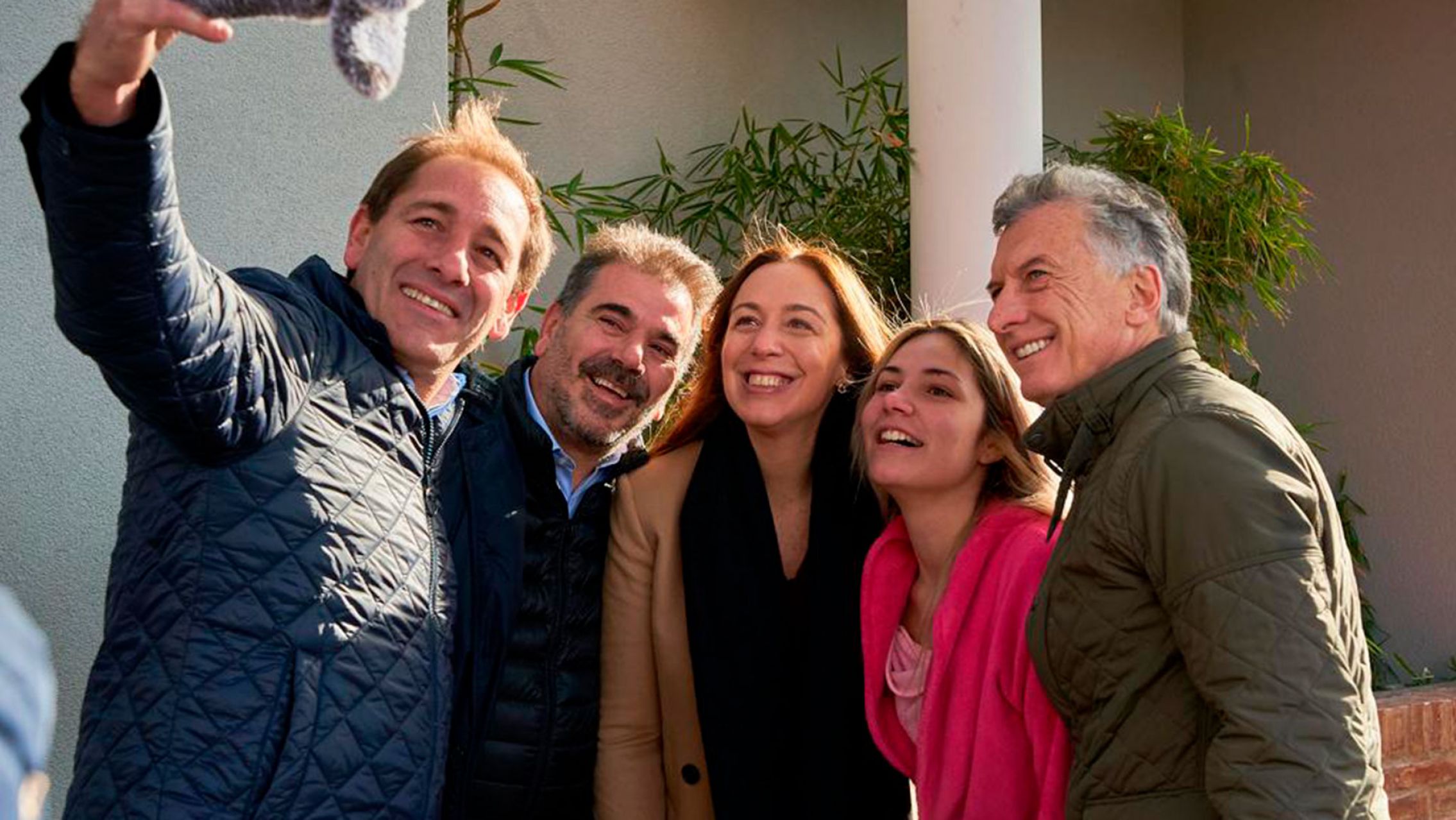 Mauricio 2023: El ex presidente recorrió una obra hídrica en La Plata junto a Vidal y Ritondo